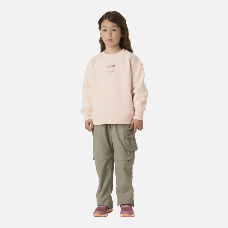POLERON NIÑA INSIGNE SWEATSHIRT OVERSIZE DAMASCO LIPPI V26 - 5