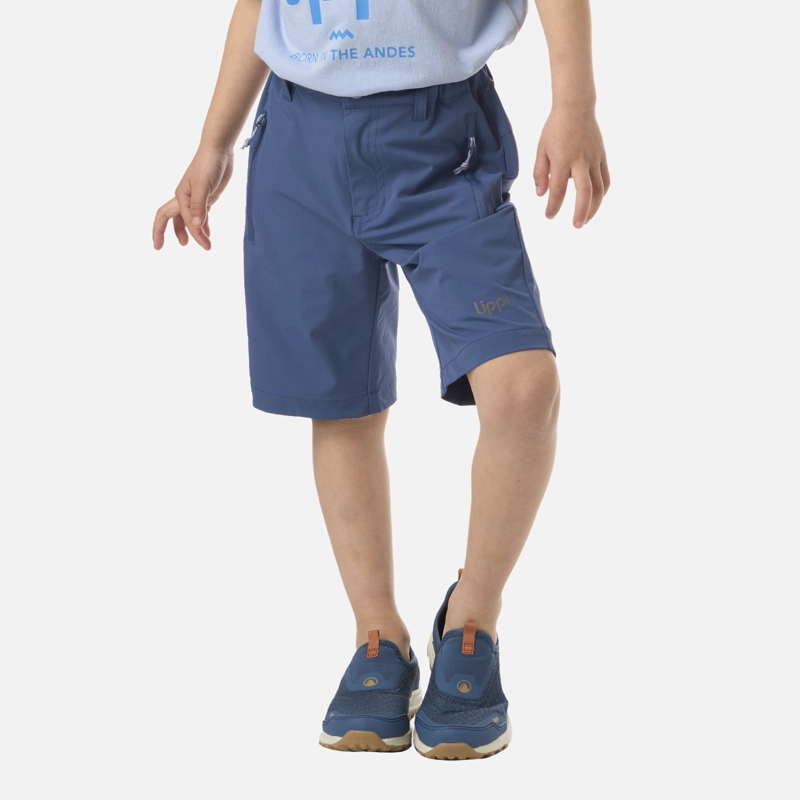 SHORT NIÑO LENNOX Q-DRY SHORTS AZUL OSCURO LIPPI V26 - 1