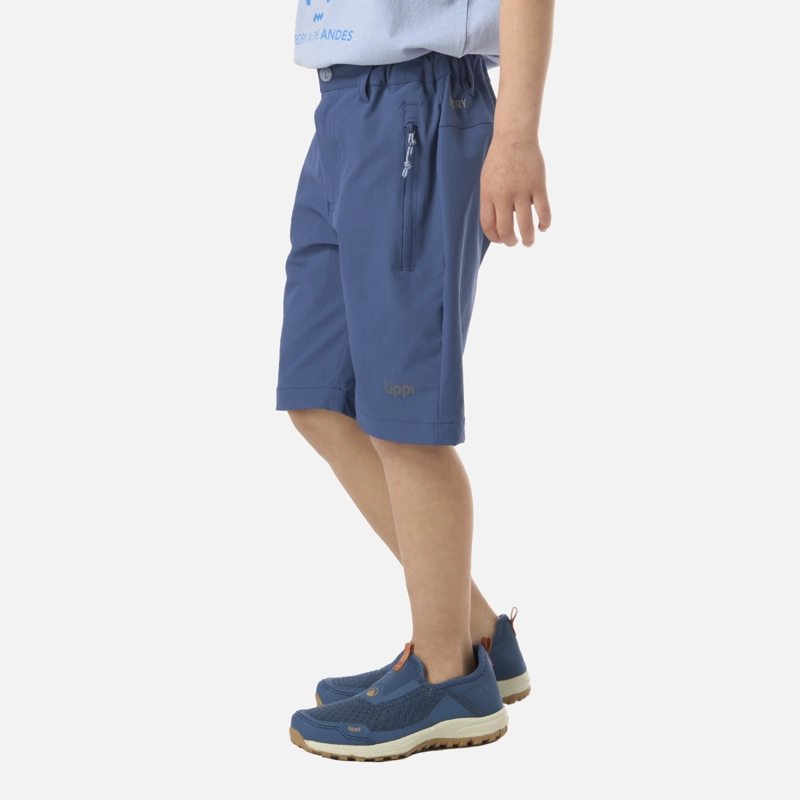 SHORT NIÑO LENNOX Q-DRY SHORTS AZUL OSCURO LIPPI V26 - 2