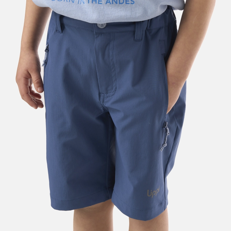 SHORT NIÑO LENNOX Q-DRY SHORTS AZUL OSCURO LIPPI V26 - 4