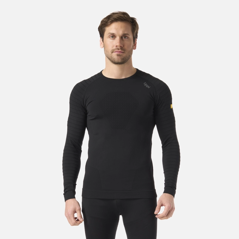 PRIMERA CAPA HOMBRE SKINTEC ACTIVE WARM TOP NEGRO LIPPI V26 - 1
