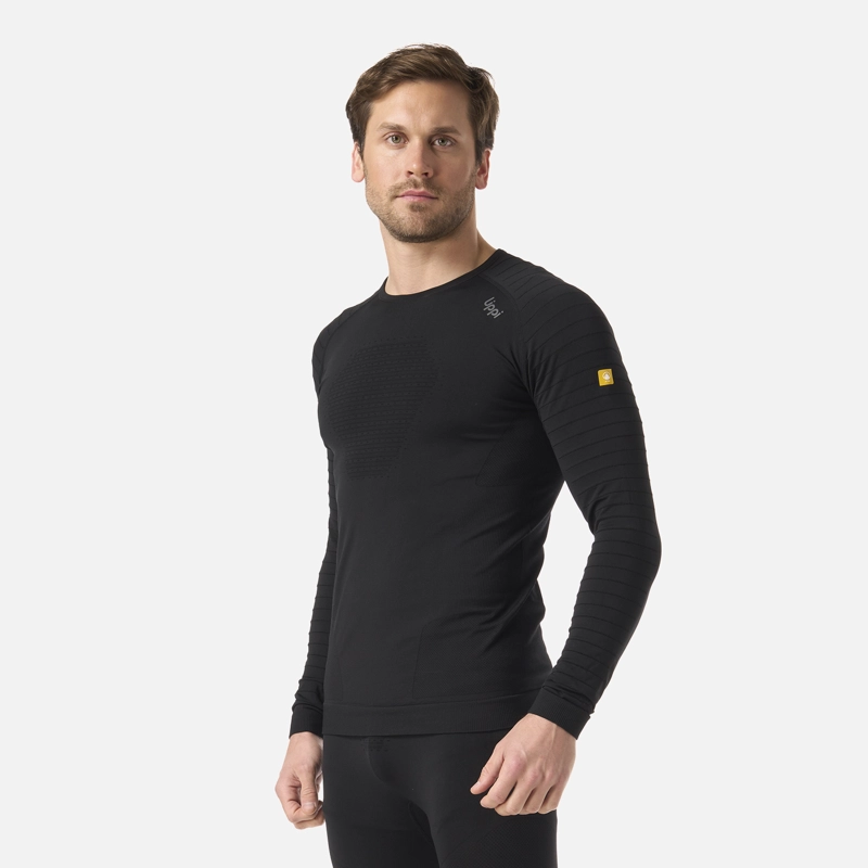PRIMERA CAPA HOMBRE SKINTEC ACTIVE WARM TOP NEGRO LIPPI V26 - 2