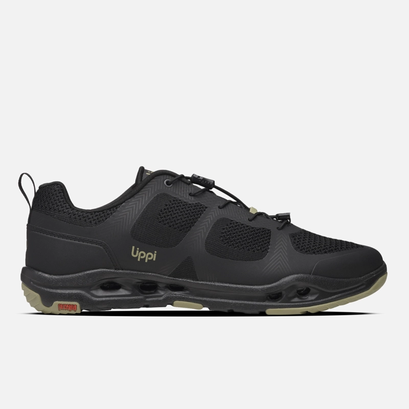 ZAPATILLA HOMBRE 4RIVER NEGRO / VERDE LIPPI V26 - 1