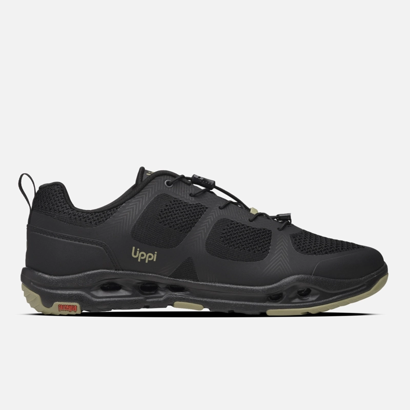 ZAPATILLA HOMBRE 4RIVER NEGRO / VERDE LIPPI V26 - 1