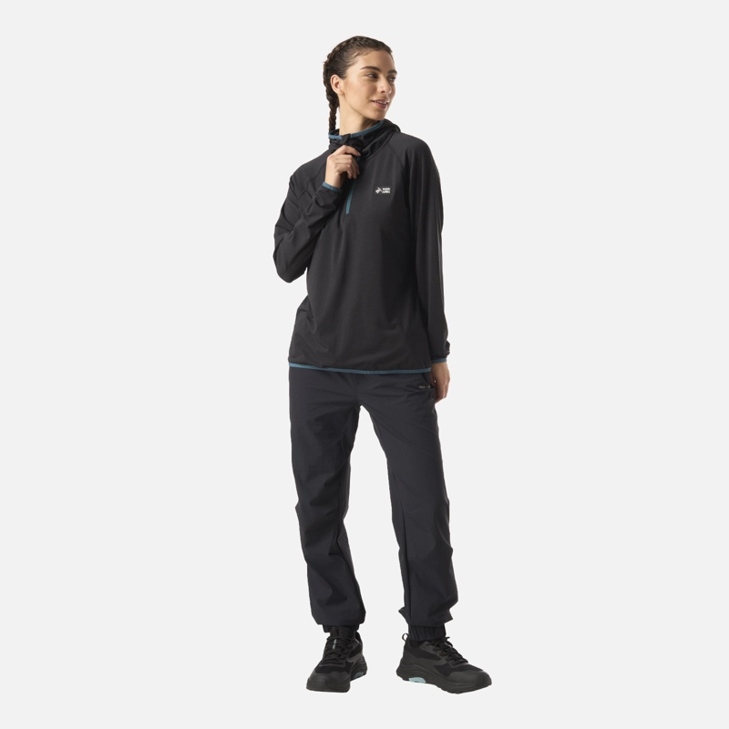POLERON MUJER TAINA PRO NEGRO HAKA HONU - 5