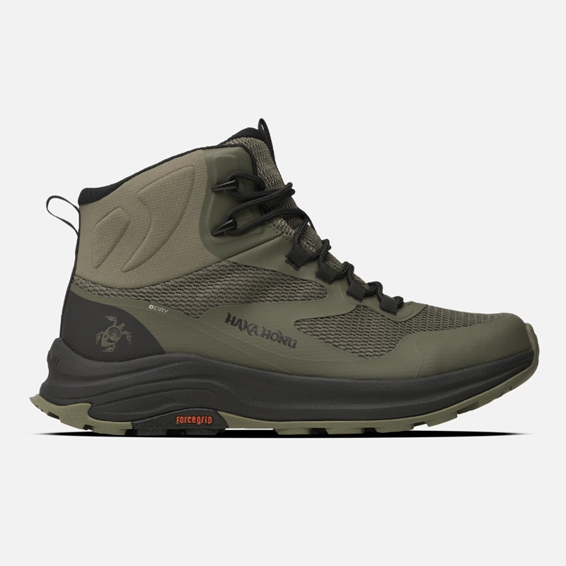 ZAPATILLA HOMBRE HUILLIN ALTO VERDE MILITAR HAKA HONU - 1
