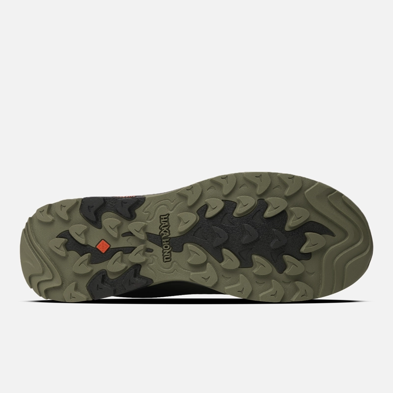 ZAPATILLA HOMBRE HUILLIN ALTO VERDE MILITAR HAKA HONU - 3