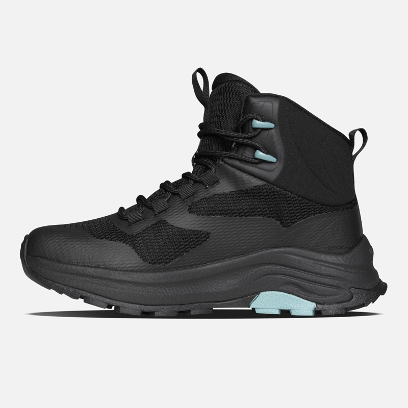 ZAPATILLA MUJER HUILLIN ALTO NEGRO HAKA HONU - 2