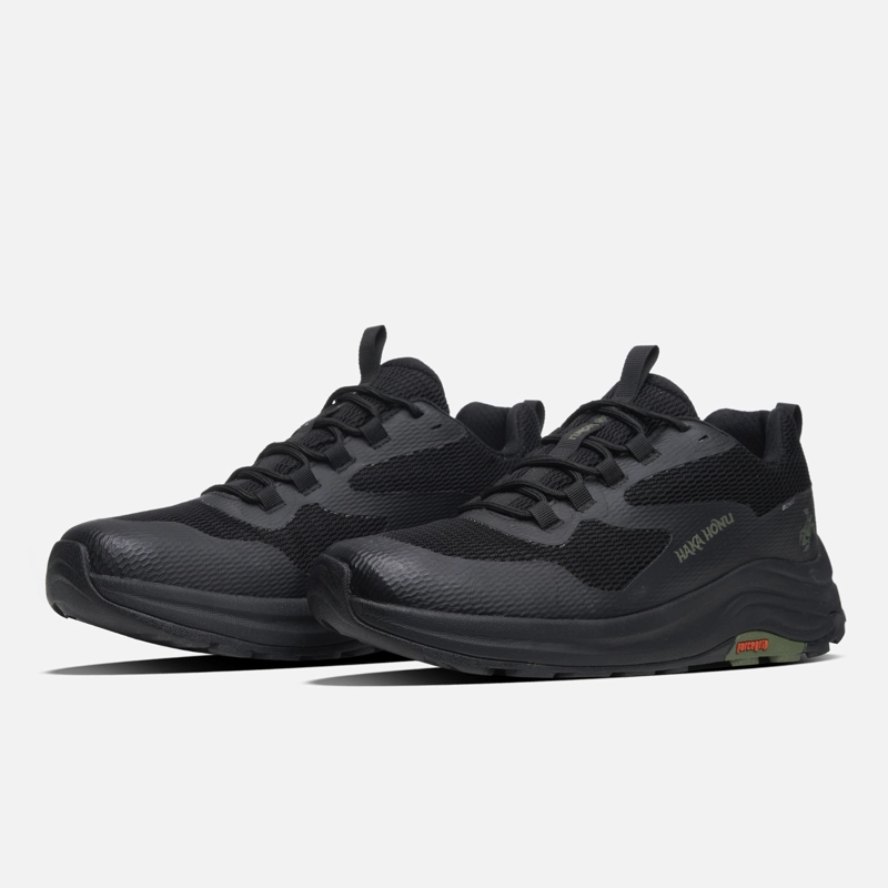 ZAPATILLA HOMBRE HUILLIN BAJO NEGRO HAKA HONU - 2