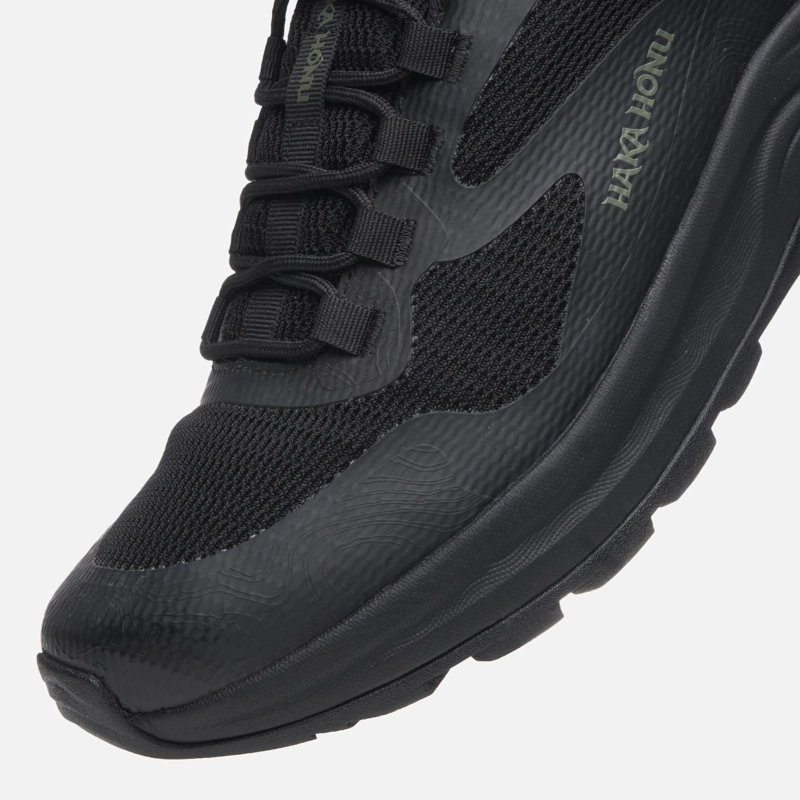 ZAPATILLA HOMBRE HUILLIN BAJO NEGRO HAKA HONU - 4
