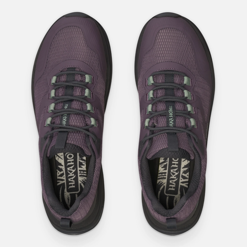 ZAPATILLA MUJER HUILLIN BAJO MORADO/VERDE AGUA HAKA HONU - 3