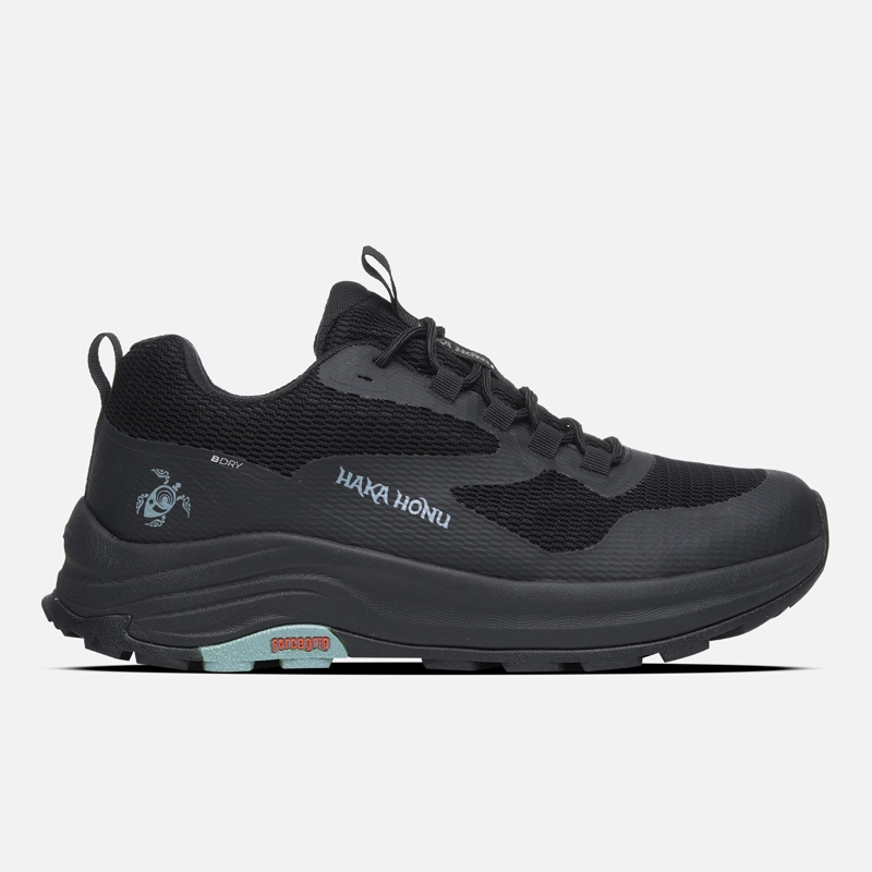 ZAPATILLA MUJER HUILLIN BAJO NEGRO HAKA HONU - 1