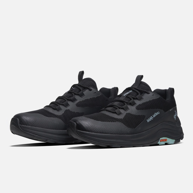 ZAPATILLA MUJER HUILLIN BAJO NEGRO HAKA HONU - 2