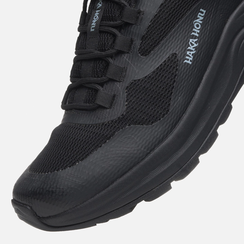 ZAPATILLA MUJER HUILLIN BAJO NEGRO HAKA HONU - 4