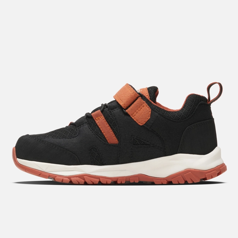 ZAPATO NIÑO TELLUS LOW KIDS NEGRO / NARANJO LIPPI V26 - 2