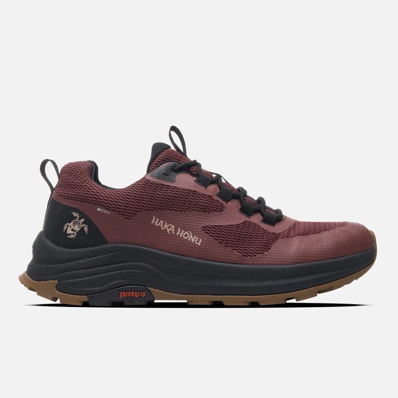 ZAPATILLA HOMBRE HUILLIN BAJO VINO HAKA HONU - 1