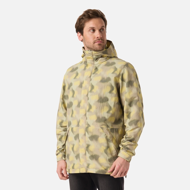 CHAQUETA HOMBRE CITYME WINDBREAKER HOODY JACKET PRINT VERDE LIPPI V26 - 2