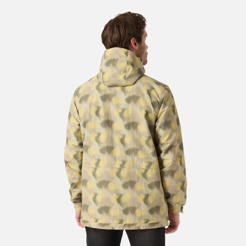 CHAQUETA HOMBRE CITYME WINDBREAKER HOODY JACKET PRINT VERDE LIPPI V26 - 3