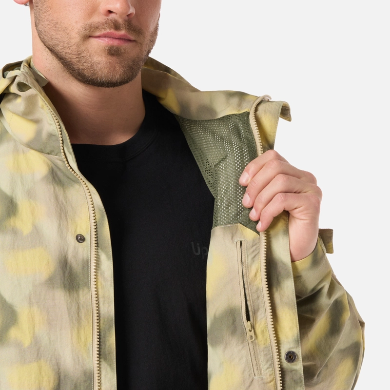 CHAQUETA HOMBRE CITYME WINDBREAKER HOODY JACKET PRINT VERDE LIPPI V26 - 7