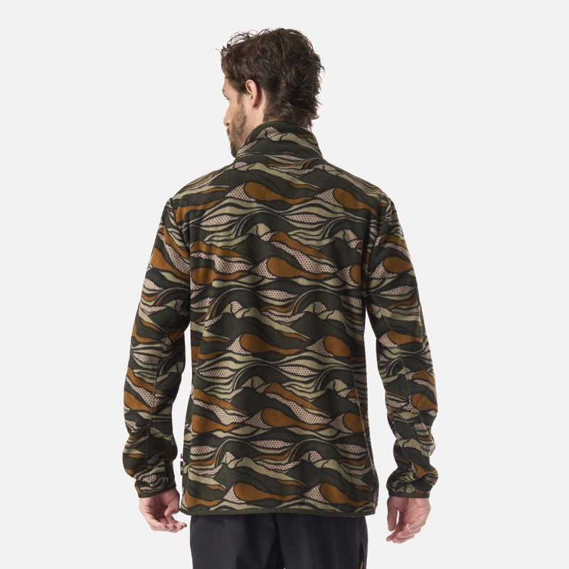 POLAR HOMBRE TOKERAU PRO PRINT VERDE MILITAR HAKA HONU V26 - 3