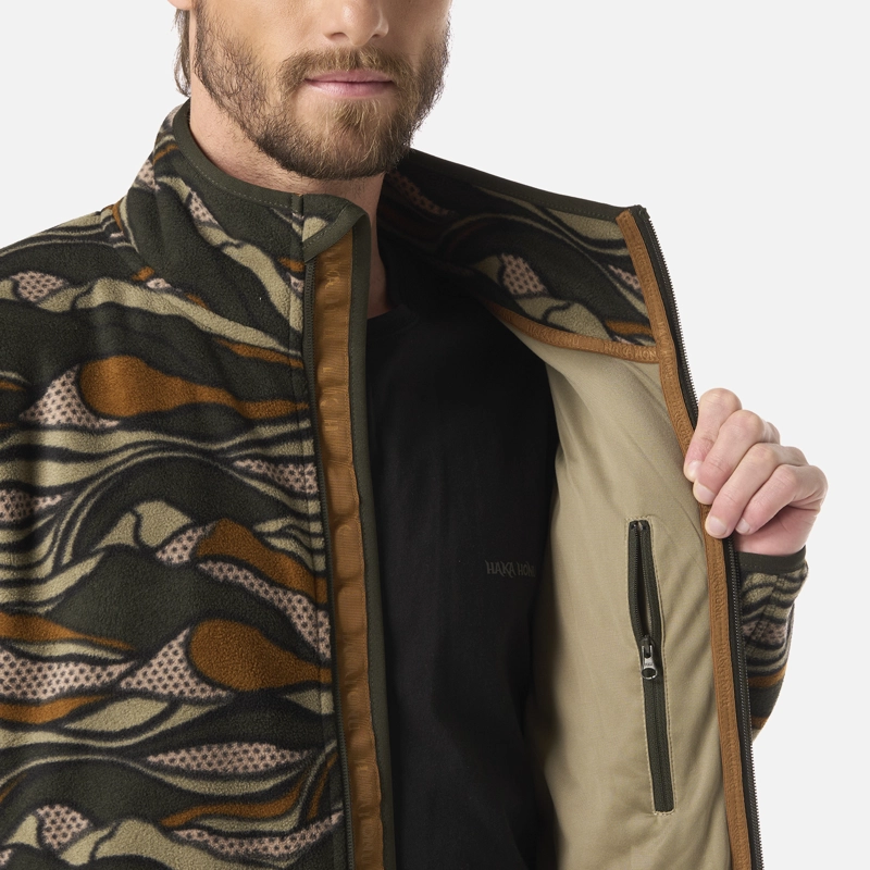 POLAR HOMBRE TOKERAU PRO PRINT VERDE MILITAR HAKA HONU V26 - 6