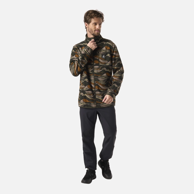 POLAR HOMBRE TOKERAU PRO PRINT VERDE MILITAR HAKA HONU V26 - 7
