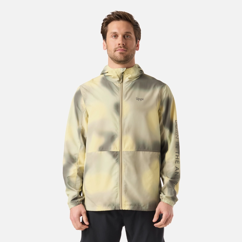 CHAQUETA HOMBRE NIGHTFALL WINDBREAKER HOODY JACKET VERDE LIPPI V26 - 1
