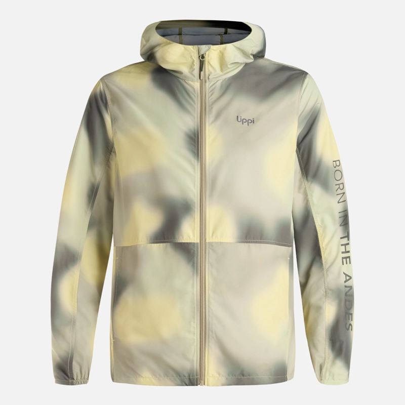 CHAQUETA HOMBRE NIGHTFALL WINDBREAKER HOODY JACKET VERDE LIPPI V26 - 9