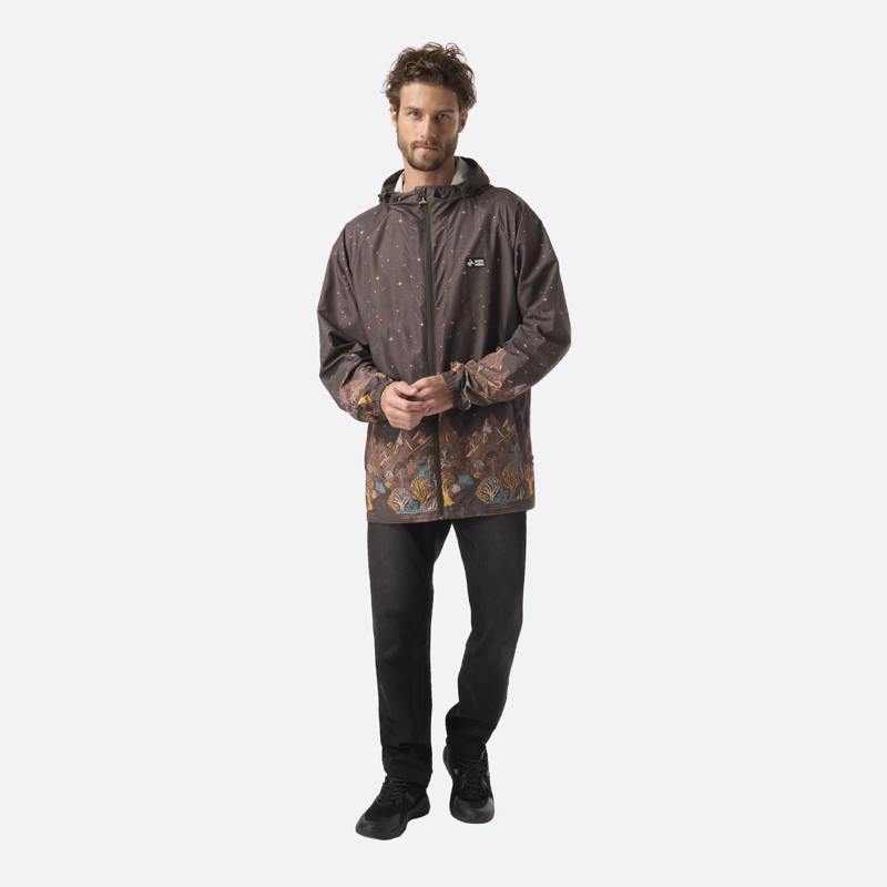 CHAQUETA HOMBRE APERRAO PRINT VERDE MILITAR HAKA HONU V26 - 6