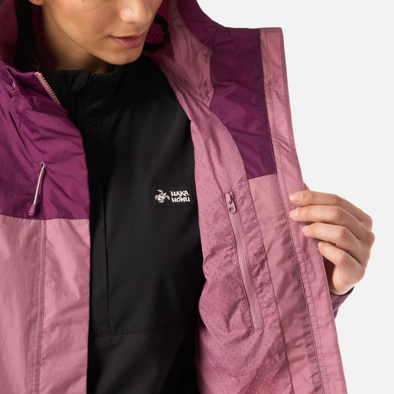 CHAQUETA MUJER PETRICOR PURPURA HAKA HONU V26 - 7