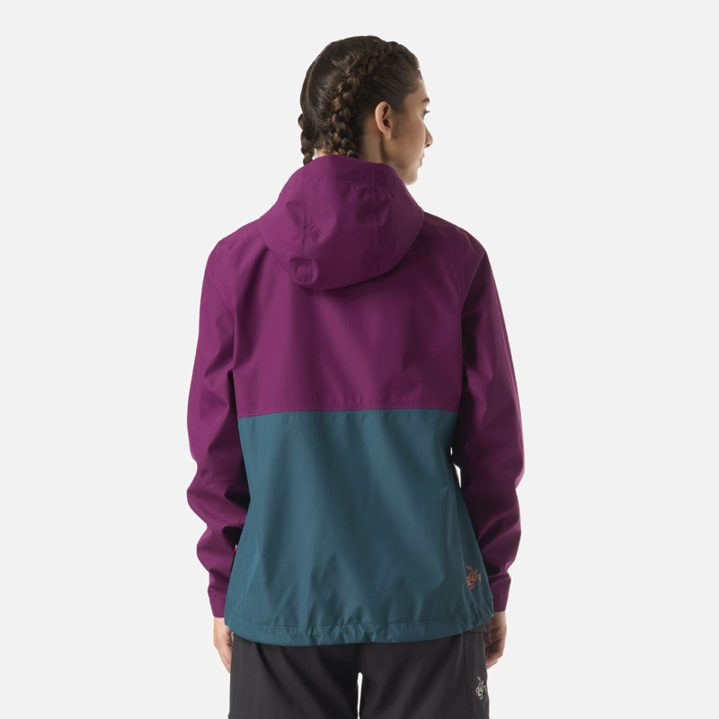 CHAQUETA MUJER VIENTO NORTE 14 ZIP PURPURA HAKA HONU V26 - 3