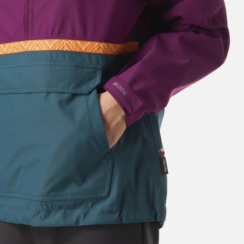 CHAQUETA MUJER VIENTO NORTE 14 ZIP PURPURA HAKA HONU V26 - 5