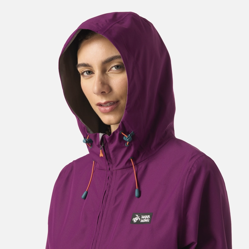 CHAQUETA MUJER VIENTO NORTE 14 ZIP PURPURA HAKA HONU V26 - 7
