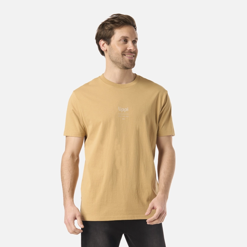 POLERA HOMBRE ADVENTURE PAGE T-SHIRT CAMEL LIPPI V26 - 1