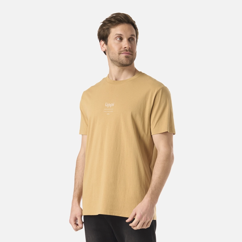 POLERA HOMBRE ADVENTURE PAGE T-SHIRT CAMEL LIPPI V26 - 3