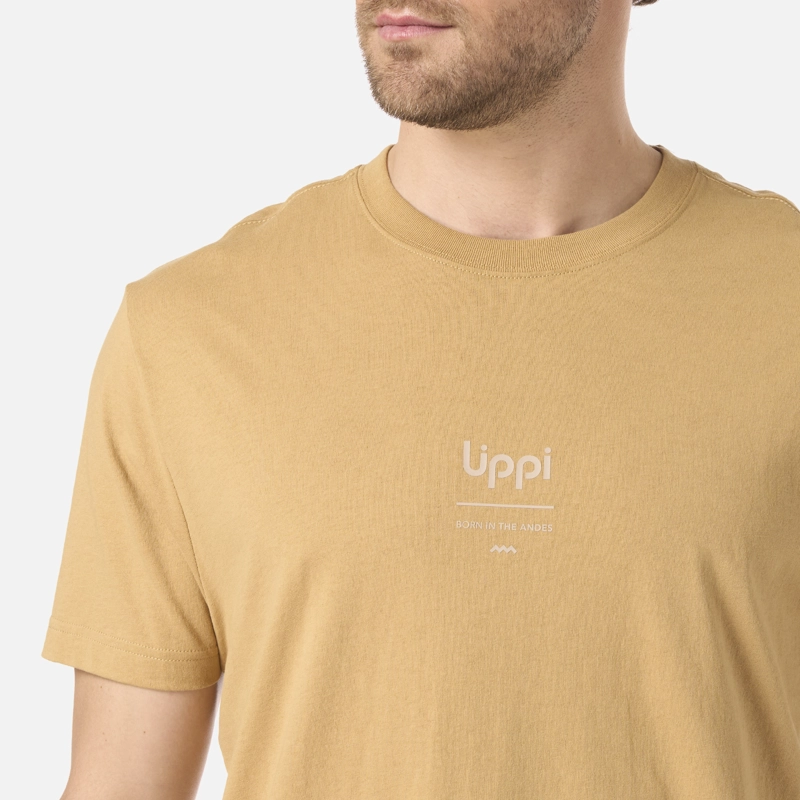 POLERA HOMBRE ADVENTURE PAGE T-SHIRT CAMEL LIPPI V26 - 4