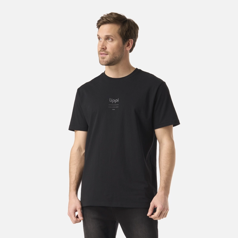 POLERA HOMBRE ADVENTURE PAGE T-SHIRT NEGRO LIPPI - 3
