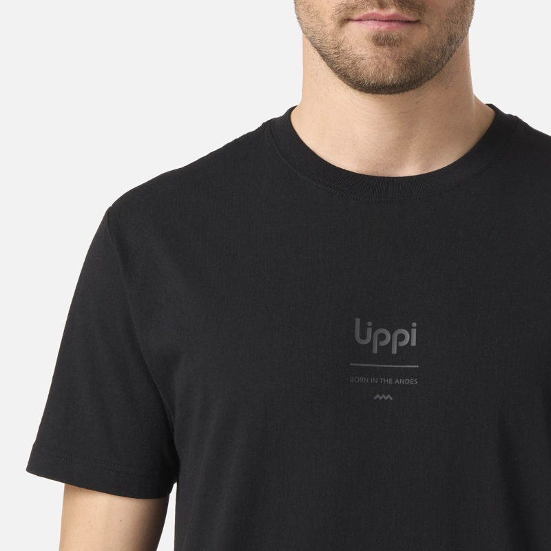 POLERA HOMBRE ADVENTURE PAGE T-SHIRT NEGRO LIPPI - 4