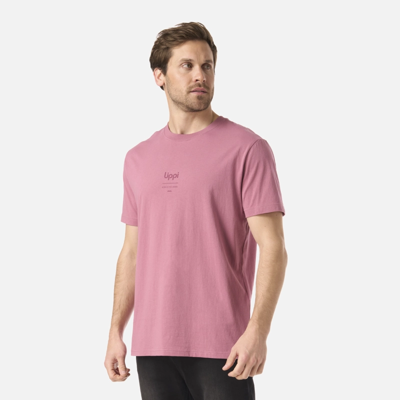 POLERA HOMBRE ADVENTURE PAGE T-SHIRT ROSA OSCURO LIPPI V26 - 3