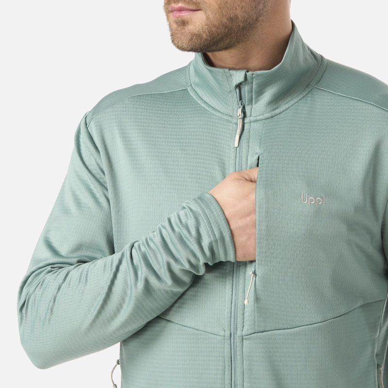 POLERON HOMBRE NUMAN NANO-F SWEATSHIRT TURQUESA LIPPI V26 - 4