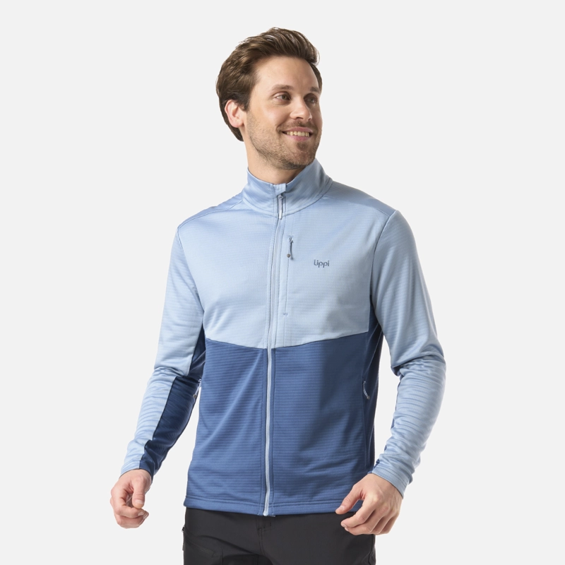POLERON HOMBRE NUMAN NANO-F SWEATSHIRT AZUL PIEDRA LIPPI V26 - 2