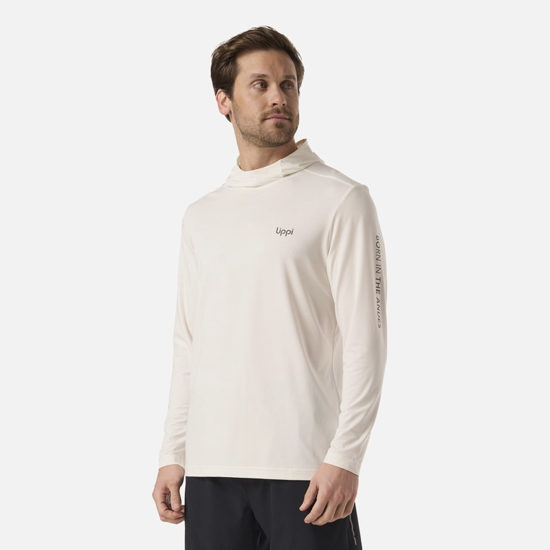 POLERA HOMBRE SUN PROTECTION T-SHIRT BLANCO LIPPI - 2