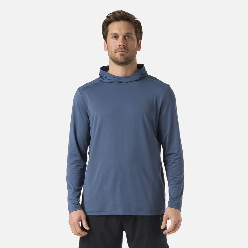 POLERA HOMBRE SUN PROTECTION T-SHIRT AZUL OSCURO LIPPI - 1