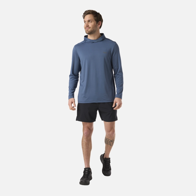 POLERA HOMBRE SUN PROTECTION T-SHIRT AZUL OSCURO LIPPI - 5