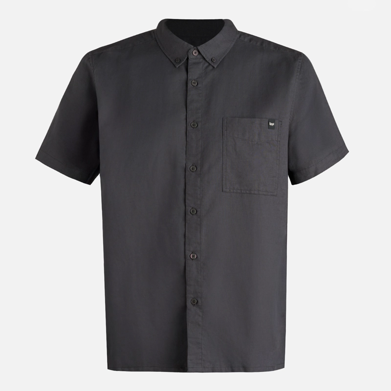 CAMISA HOMBRE TERRAIN LINEN SHIRT GRIS MEDIO LIPPI V26 - 7