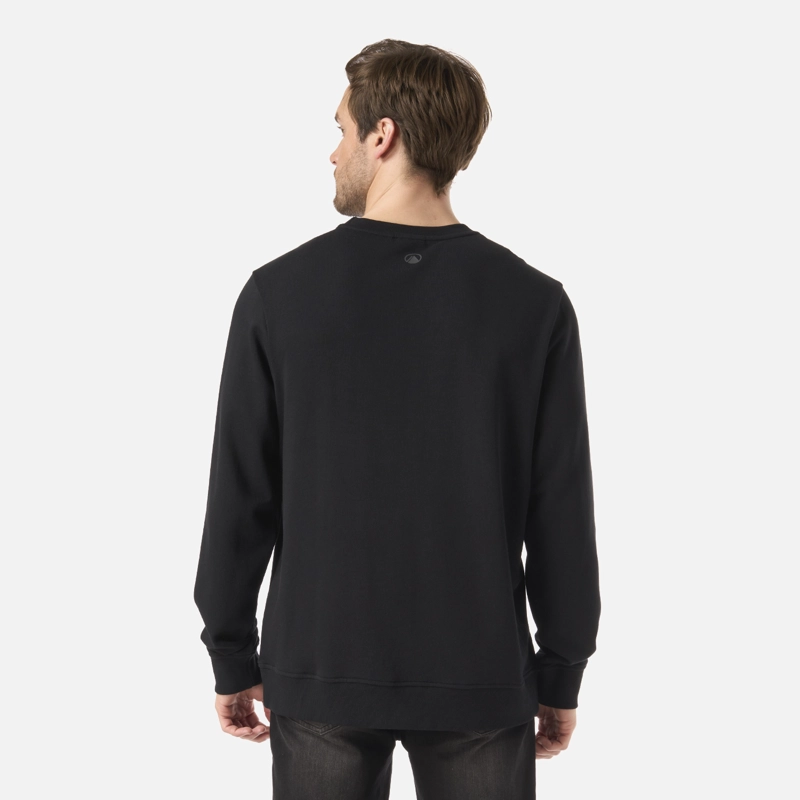 POLERON HOMBRE ULMO MID POINT CREWNECK SWEATSHIRT NEGRO LIPPI - 3
