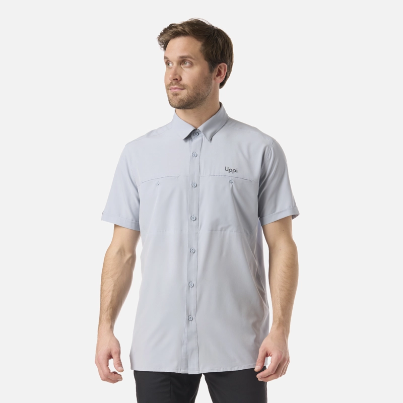 CAMISA HOMBRE WALLACE SHORT SLEEVE Q-DRY SHIRT CELESTE LIPPI V26 - 1