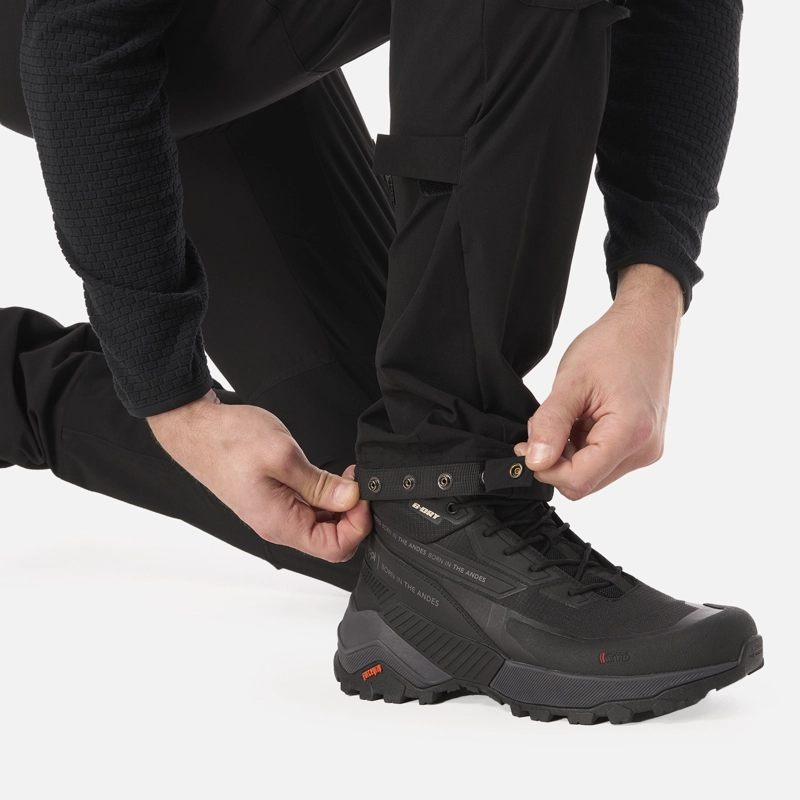 PANTALON HOMBRE WOLLASTON MOUNTAIN Q-DRY REGULAR FIT PANTS NEGRO LIPPI - 7