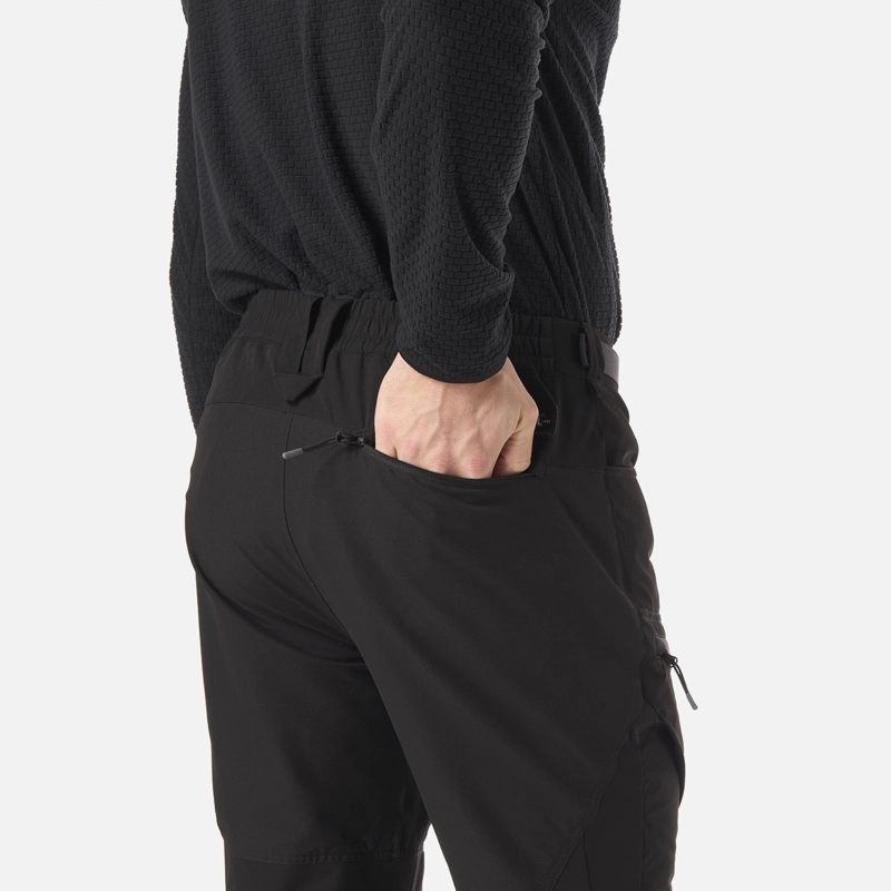 PANTALON HOMBRE WOLLASTON MOUNTAIN Q-DRY REGULAR FIT PANTS NEGRO LIPPI - 8