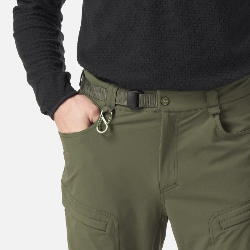 PANTALON HOMBRE WOLLASTON MOUNTAIN Q-DRY REGULAR FIT PANTS VERDE V26 - 4